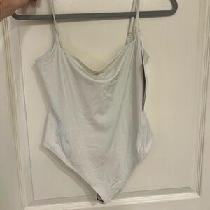 Lululemon Wundermost Nulu Square Neck Spaghetti Strap Bodysuit